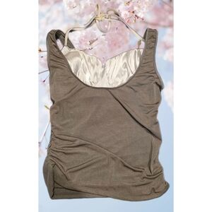 SHEIN Grey Stretch Camisole Top